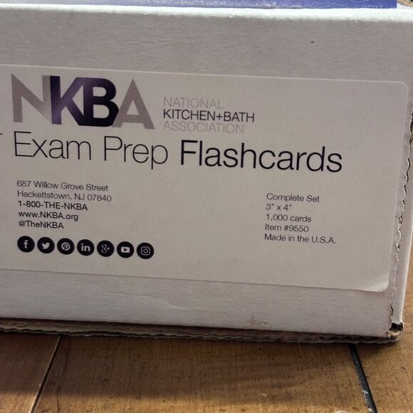 NKBA Exam Prep Flashcards Set For CKBD Certification in Kitchen and Bath Design - Picture 13 of 16